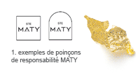 Guide des matières: Plaqué Or