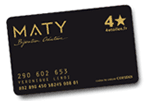 Maty - Carte 4 etoiles