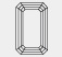 Diamant taille émeraude
