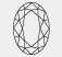 Diamant taille ovale