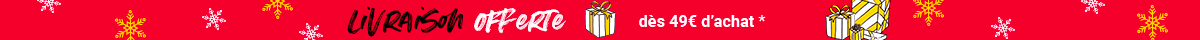 Livraison offerte* dès 49€