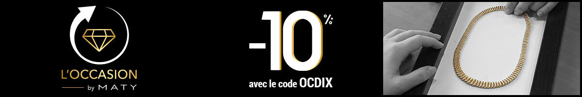 Bijoux et montres d'occasion