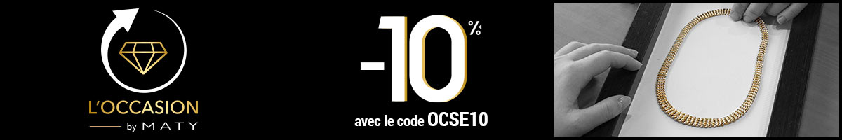 Bijoux et montres d'occasion