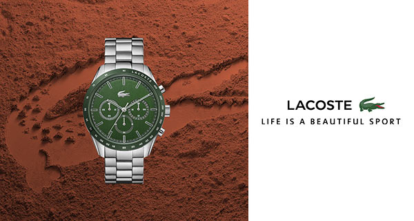 Montres Lacoste homme, femme et enfant