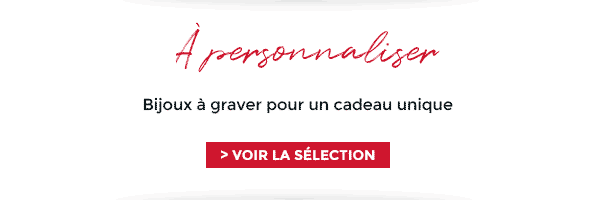 Bijoux à graver pour un cadeau unique