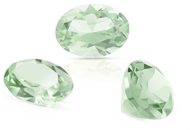 Pierres fines : quartz vert