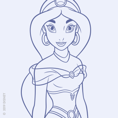 Princesse Jasmine Disney