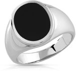 chevalière onyx