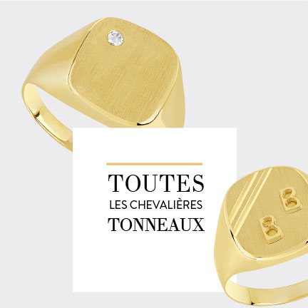 Toutes les chevalières tonneaux