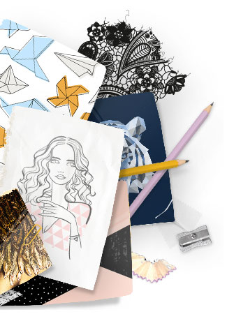 Croquis des tendances de la saison