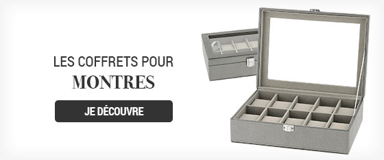 Les coffrets montres