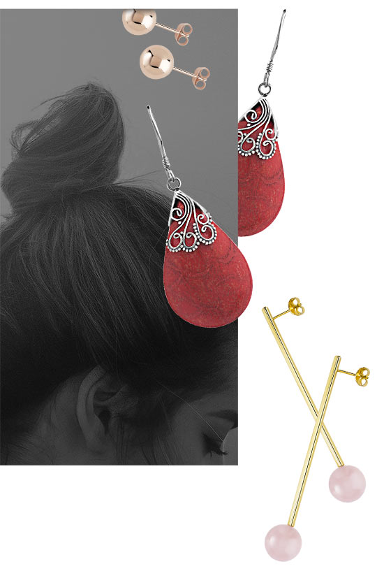 Bijoux Coiffure : Boucles d'oreilles