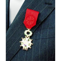 2000 : Légion d'honneur par Gérard Mantion