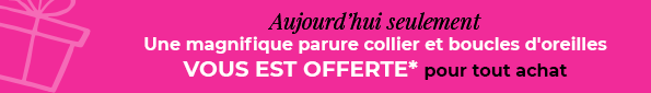 Parrure Offerte aujourd'hui seulement