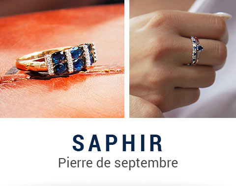 Pierre du mois de Septembre | Saphir