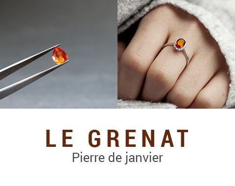 La pierre du mois de janvier: le grenat