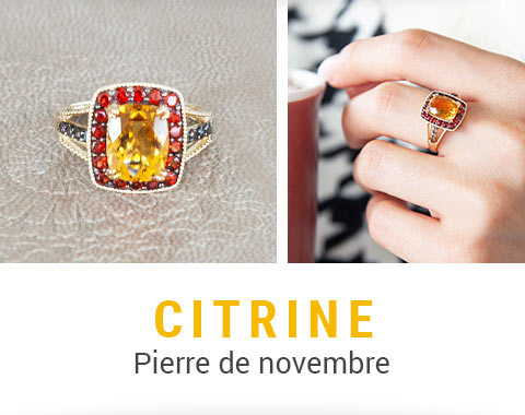 Pierre du mois de Novembre | Citrine