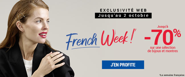 French Week : Jusqu'à -70%