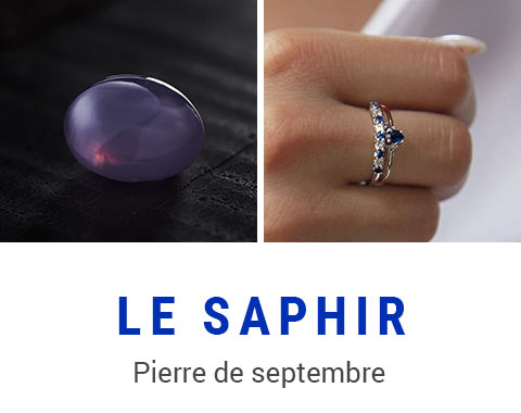 Pierre du mois de Septembre : le saphir