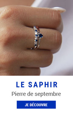 La pierre du mois de septembre : Le saphir