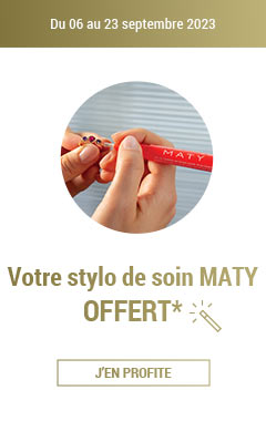 Votre stylo de soin offert*