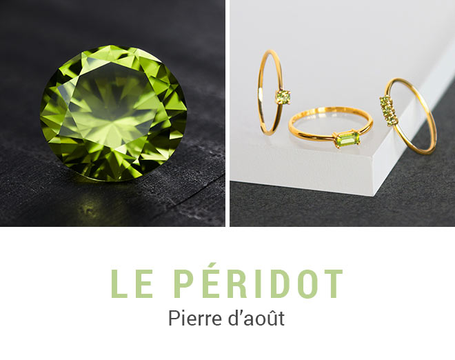 Le péridot: pierre d'Août