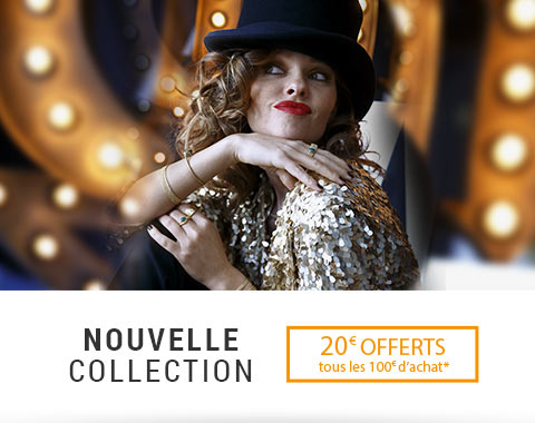 Offre Nouvelle Collection : 20 € de remise tous les 100 € d'achat avec le code promo CIRQUE