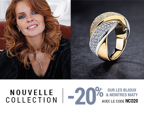 20%* sur les bijoux et montres MATY | NCO20
