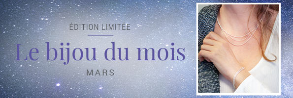 Edition limitée Mars: La Parure en argent