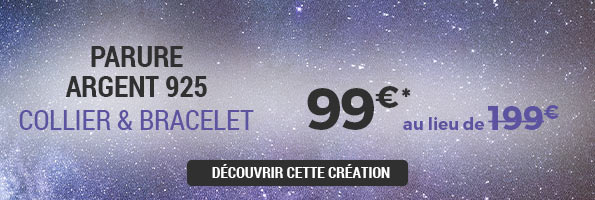 Edition limitée Mars: La Parure en argent