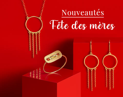 Nouveautés Fête des mères en Or 750
