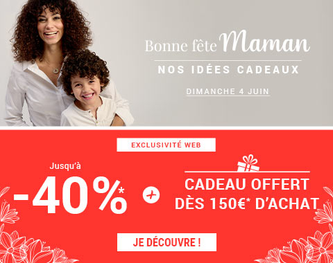 Idées cadeaux fête des mères, jusqu'à -40%