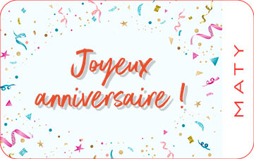 Joyeux anniversaire