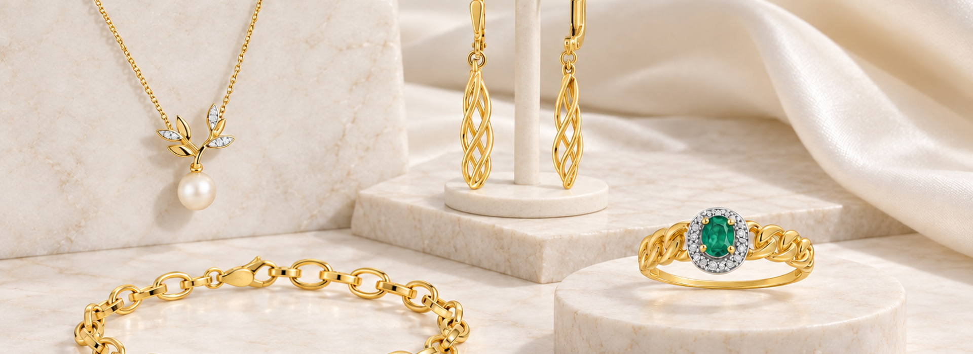 prendre soin de l'&eacute;clat des bijoux en or