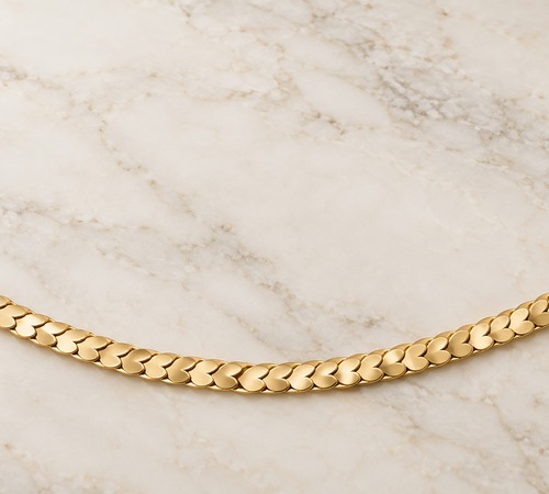 Soepele armband met schildpadmotief, overlappend effect